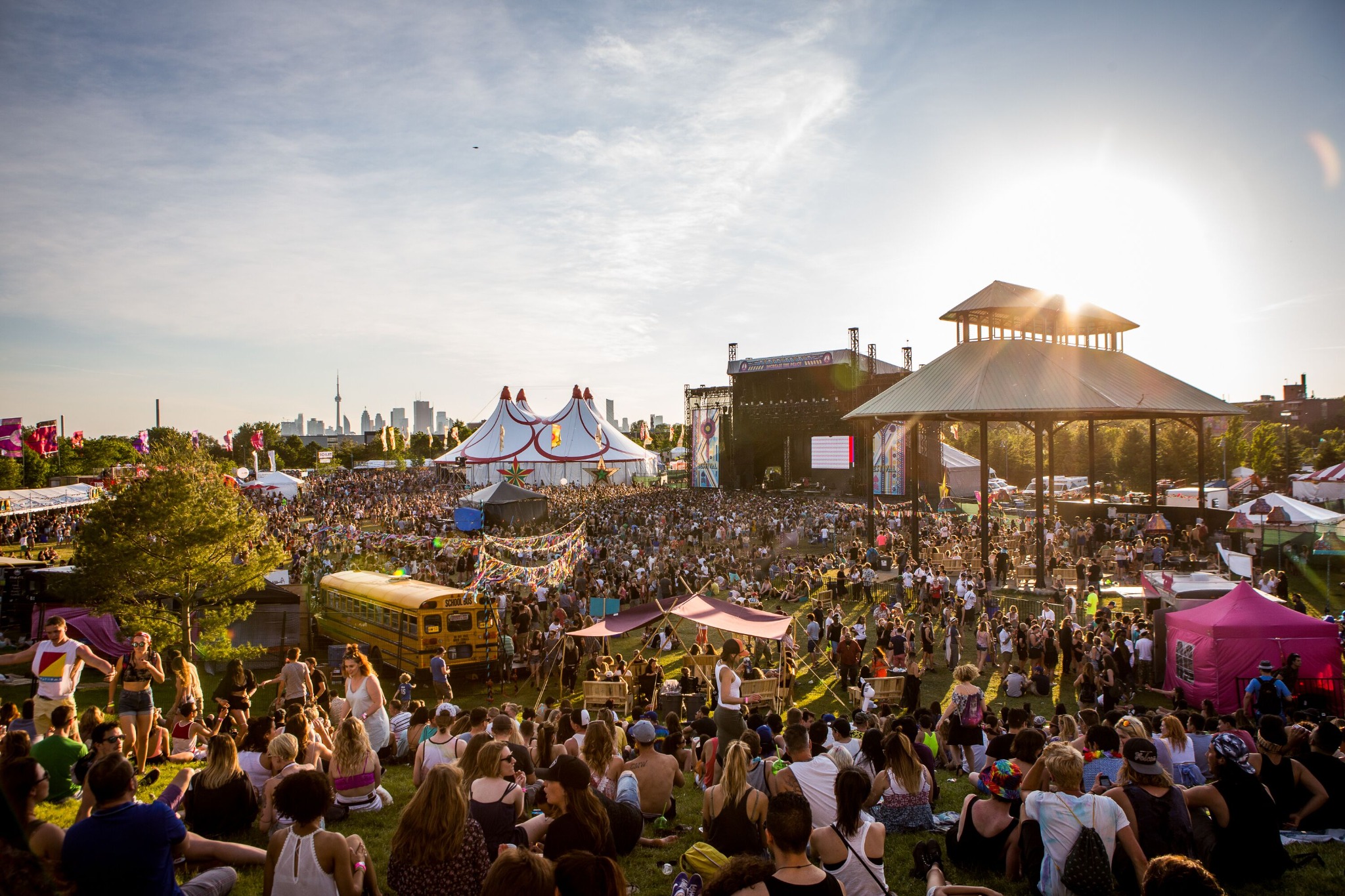 A destination music festival filled with guests